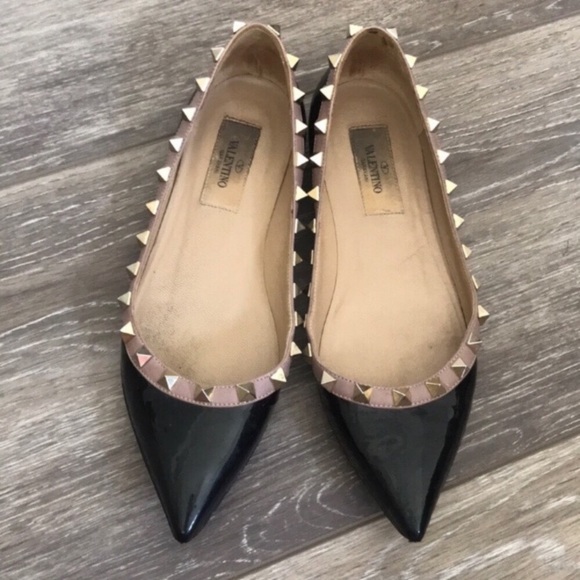 Valentino Shoes - Valentino Stud Flats
